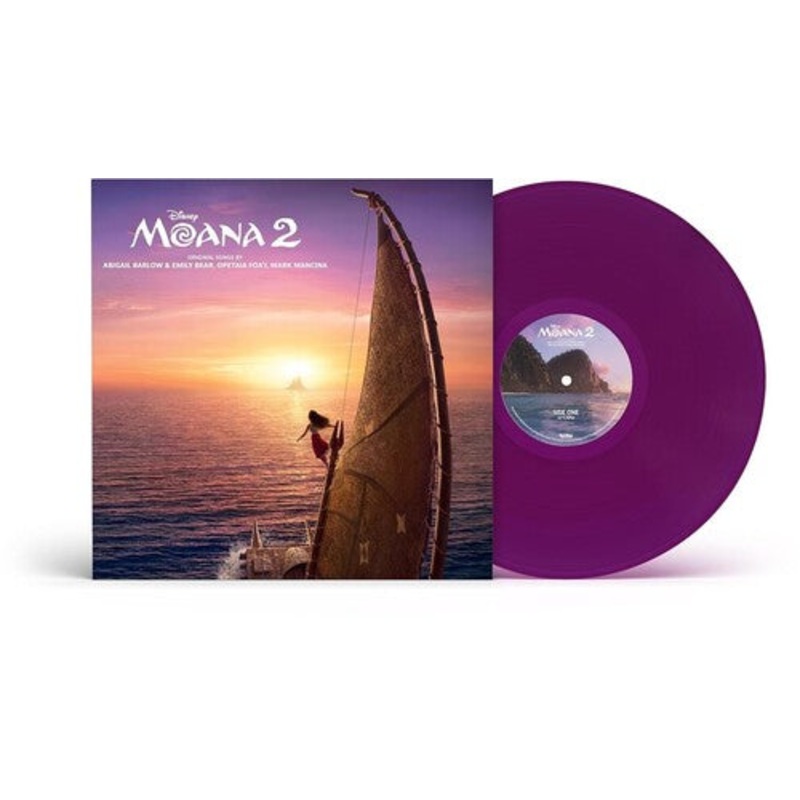 Various - Moana 2 (Original Soundtrack) - Vibrant Violet Colored Vinyl LP (United Kingdom - Import, Colored Vinyl, Violet)