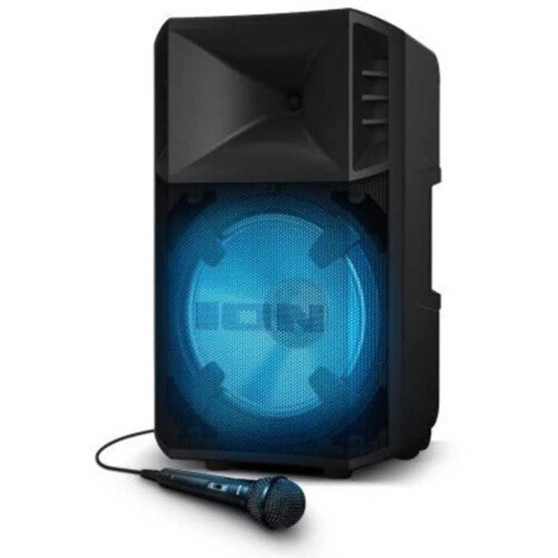 Ion Ipa118a Power Glow 300 Bt 300W Speaker Black - ION IPA118A Power Glow 300 Bluetooth 300 Watt Portable Speaker System (Black)
