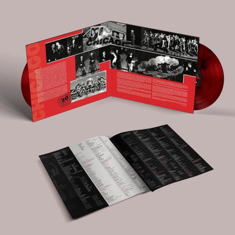 New Broadway Cast of Chicago the Musical (1997) - Chicago The Musical (1997 New Broadway Cast Recording) 2LP (140 Gram Vinyl, Colored Vinyl, Red, Gatefold Lp Jacket)