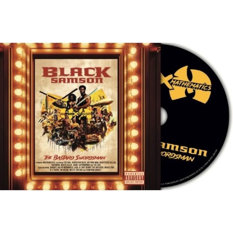 Wu-Tang Clan & DJ Mathematics - Black Samson, The Bastard Swordsman CD