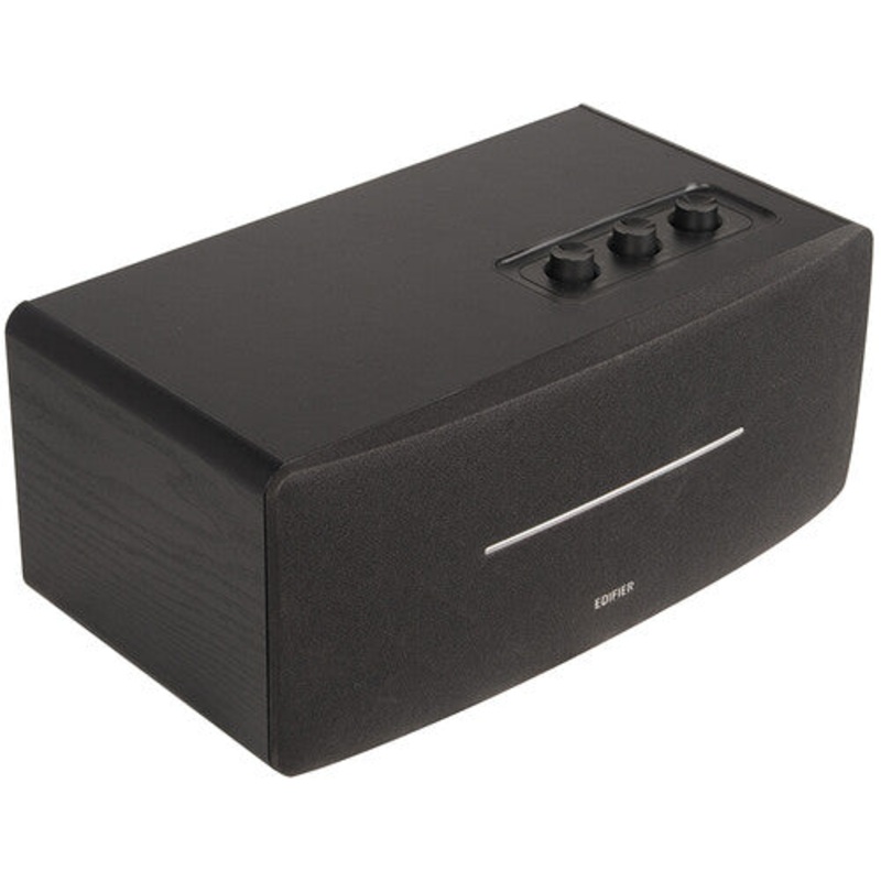 Edifier D12 Bt Integrated Desktop Speaker 70W Blk - Edifier D12 Bluetooth Integrated Desktop Stereo Speaker 70 Watts (Black)