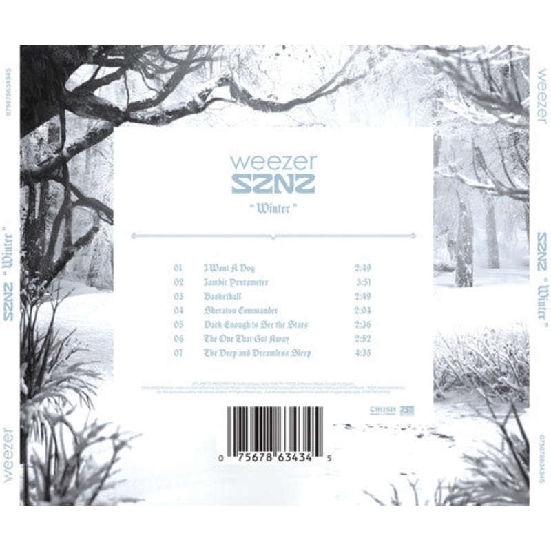 Weezer - SZNZ: Winter CD (Manufactured On Demand, Alliance Mod, Extended Play)