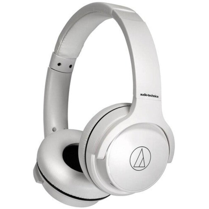 Audio Technica Ath-S220Btwh Bt on-Ear Hdphones Wht - Audio Technica ATH-S220BTWH Bluetooth Wireless On-Ear Headphones (White)