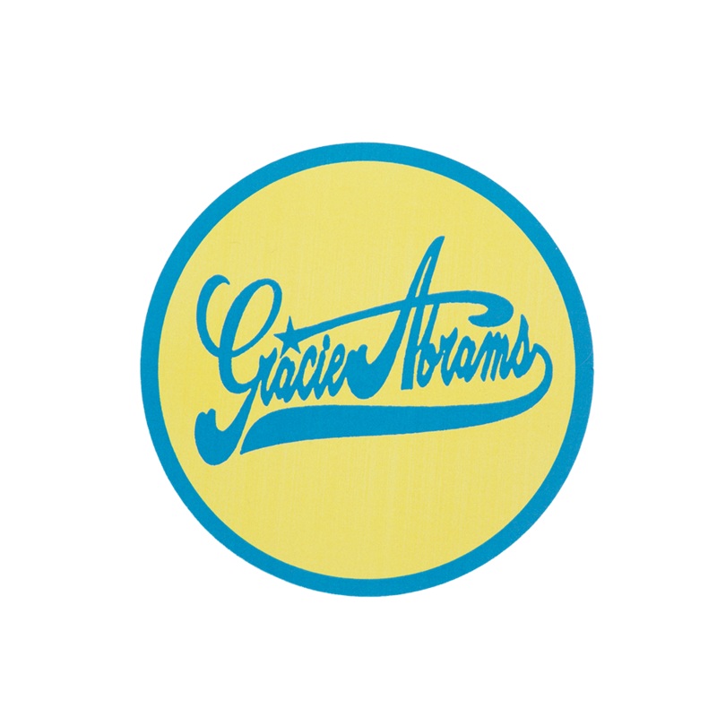 Gracie Signature Star Yellow Sticker