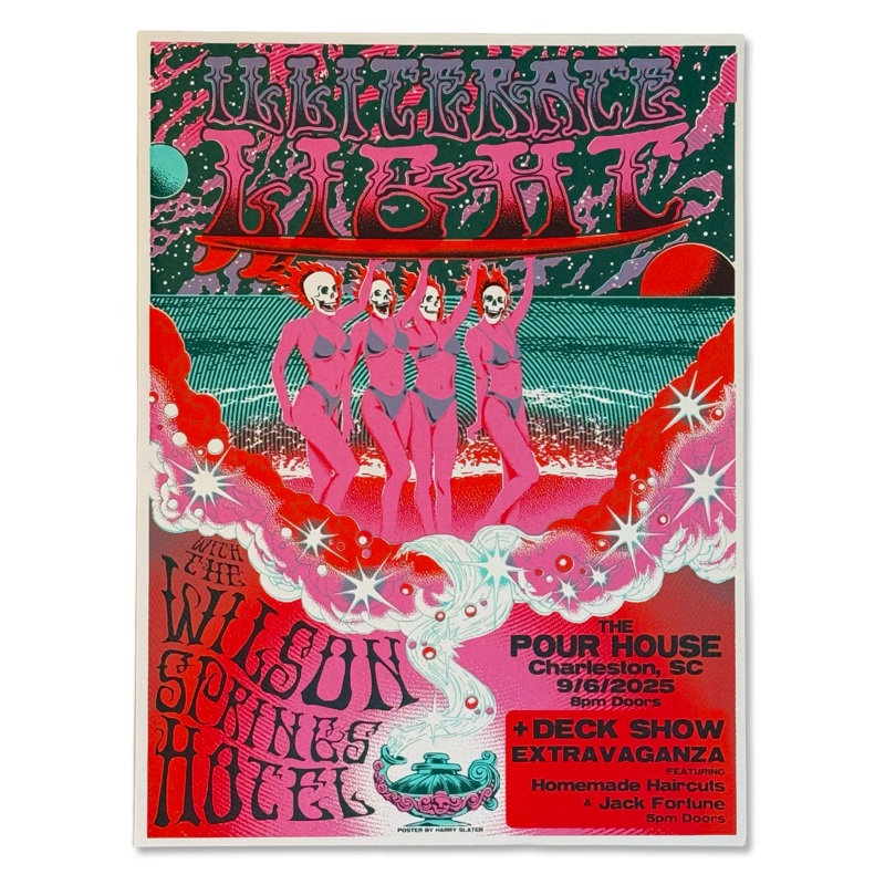 9/6/25 Charleston, SC - The Pour House Show Poster
