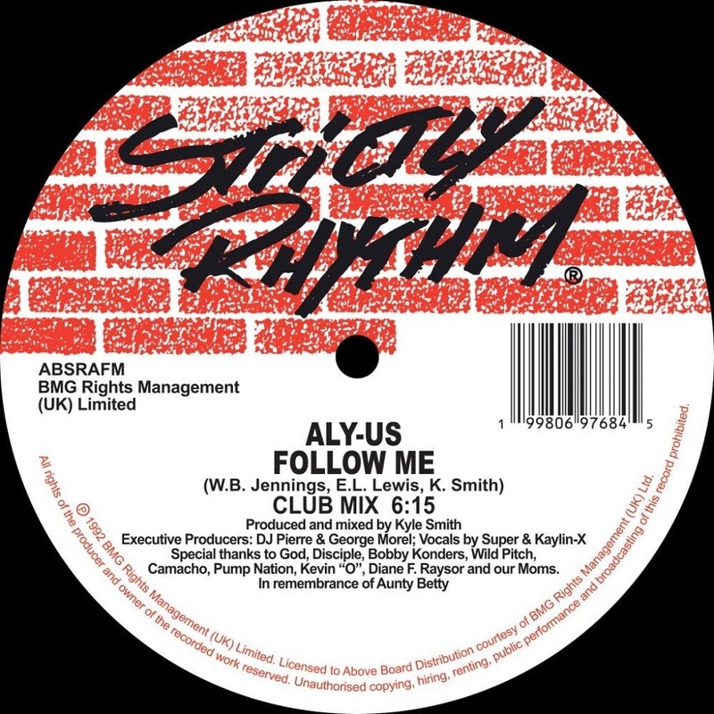 Aly-Us - Follow Me 12" (Preorder: Ships May 1, 2026)