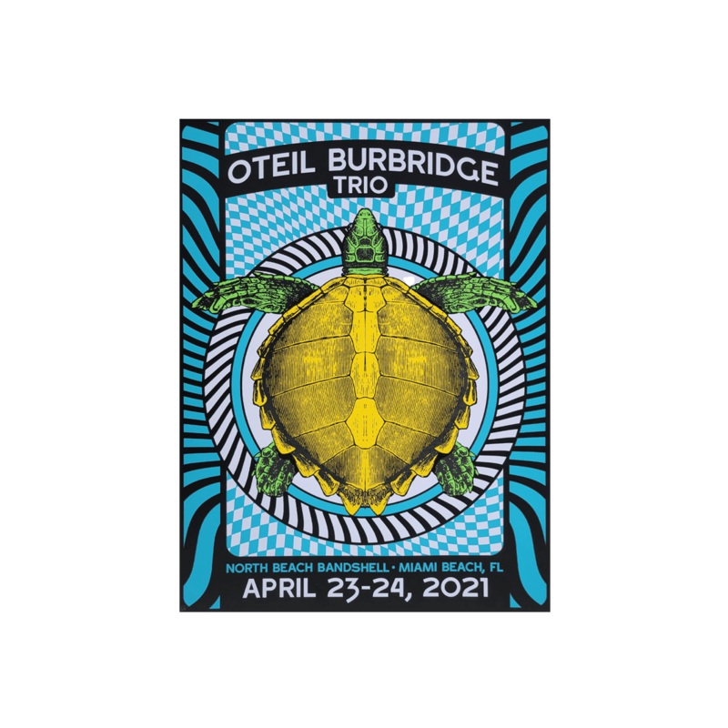 2021 Oteil Burbridge Trio Poster, Miami