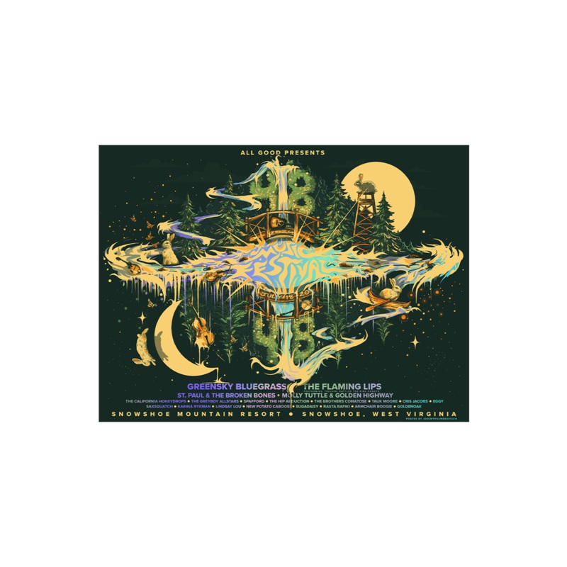 4848 Festival 2024 Kramer Poster, Foil
