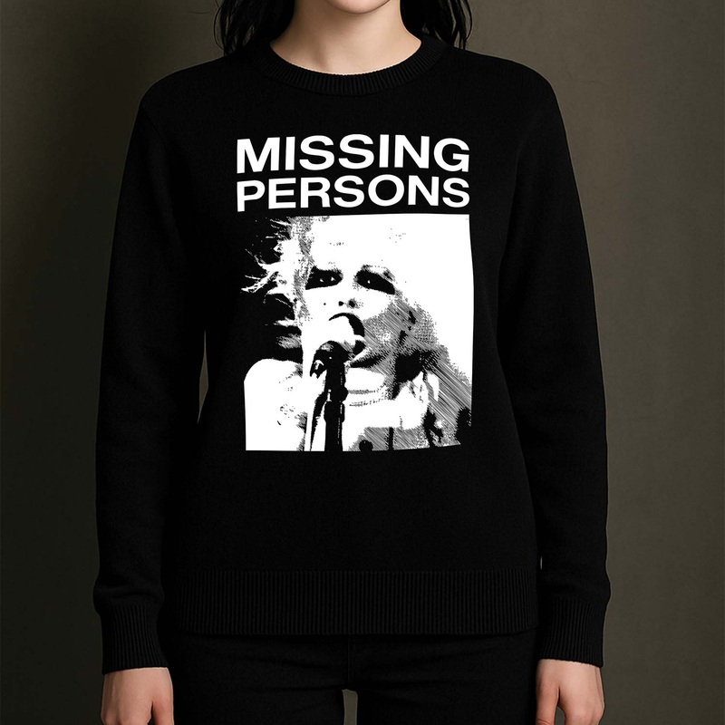 Missing Persons - Destination Unknown (Cashmere Blend Knit Sweater)