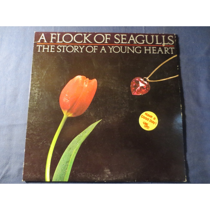 A FLOCK of SEAGULLS, Young HEART, Rock Record, Vintage Vinyl, Record Vinyl, Record, Vinyl Record, Vinyl Album, 1984 Records