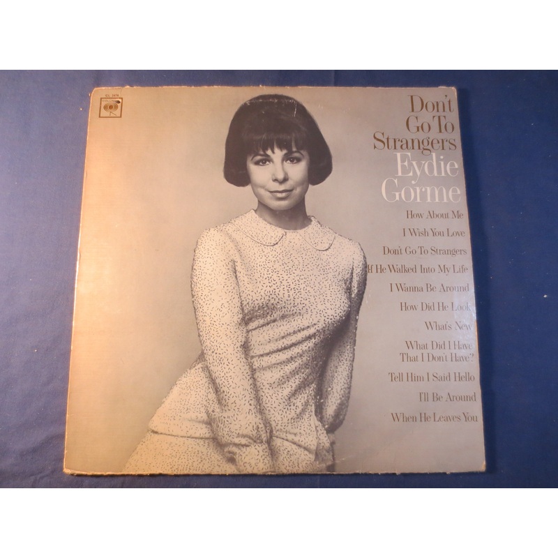 EYDIE GORME, Don't Go To STRANGERS, Pop Records, Vintage Vinyl, Record Vinyl, Records, Vinyl Records, Vinyl, 1966 Records