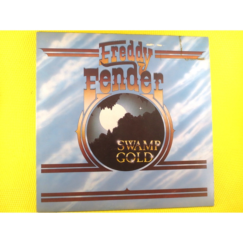 FREDDIE FENDER, Swamp GOLD, Freddie Fender Album, Freddie Fender Lp, Freddy Fender Album, Country Lp, Vinyl Lp, Vintage Records, 1978 Record