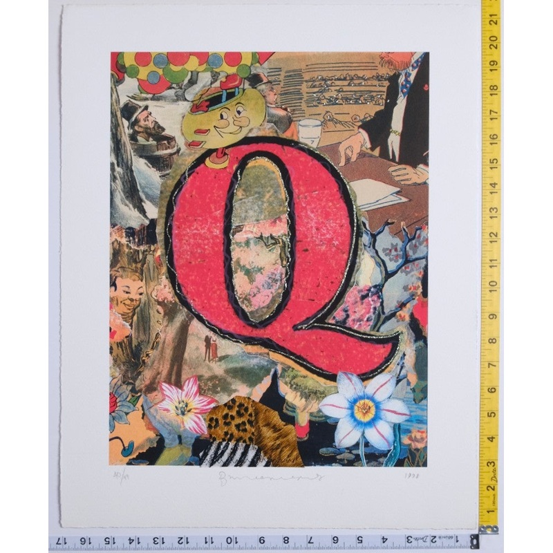 Bruce Helander - Love Letters "Q" Quicker Quince - 1998 - New - Art