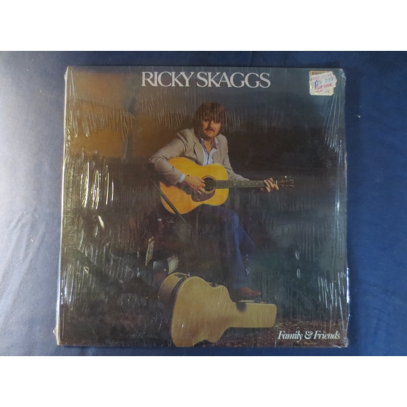 RICKY SCAGGS, Friends and Family, Country Records, Vintage Vinyl, Record Vinyl, Vinyl, Records, Vinyl Records, 1982 Records