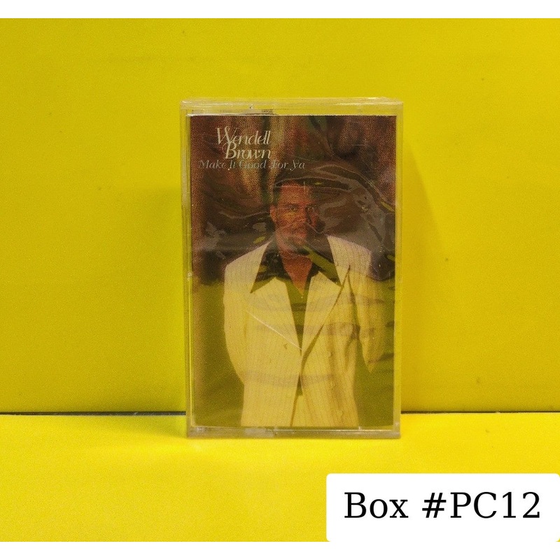 Wendell Brown - Make It Good For Ya - 1998 - RDTC 005 - New - Sealed - Cassettes