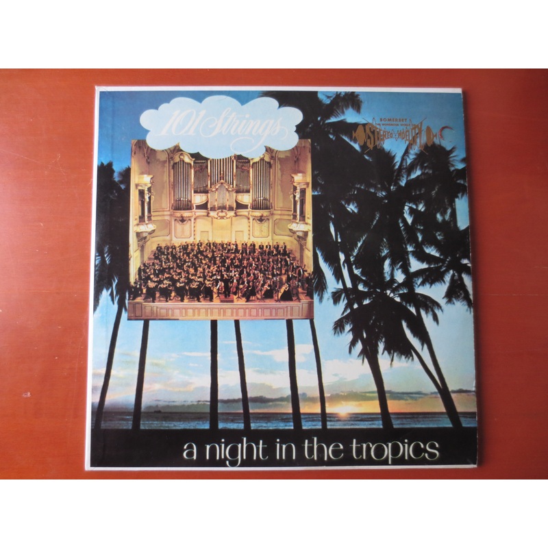 101 STRINGS, A Night In The Tropics, Classical Record, Vintage Vinyl, Record Vinyl, Records, Vinyl Albums, Lp, 1957 Records