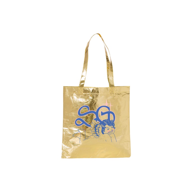 ANGEL METALLIC TOTE