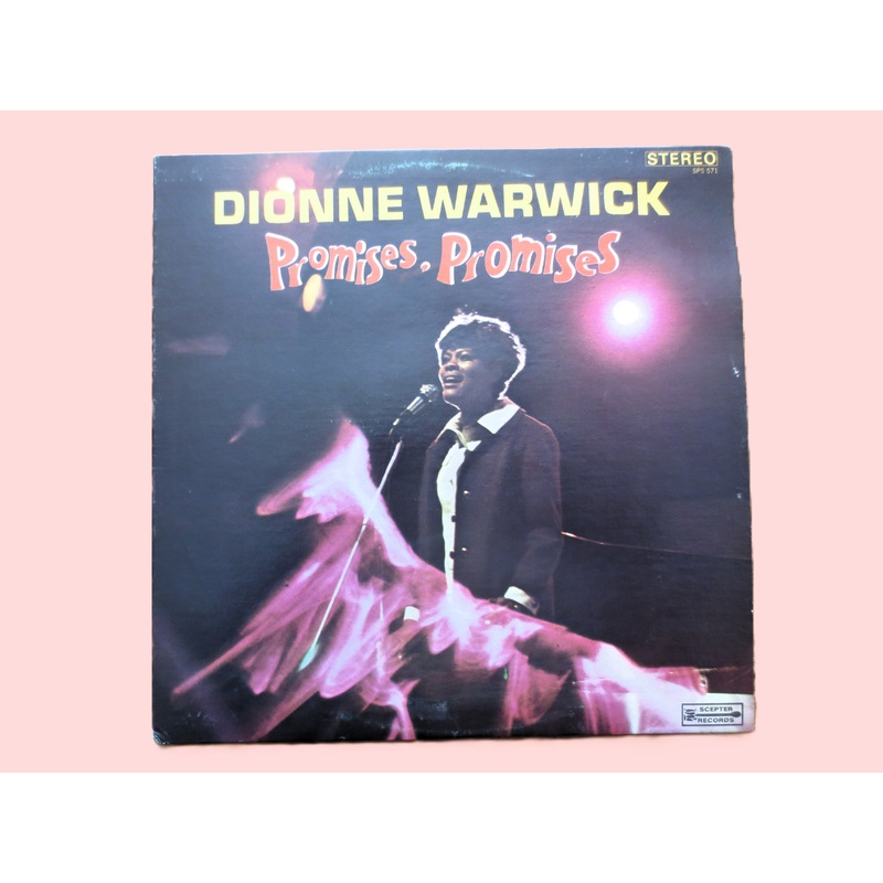 DIONNE WARWICKE, Promises, PROMISES, Vintage Vinyl, 1968 Record