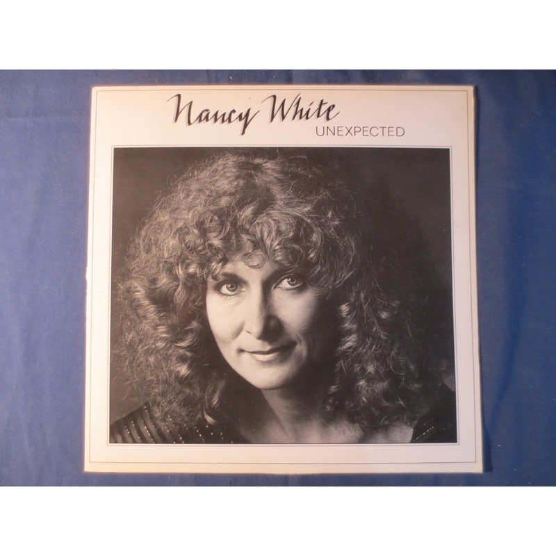 NANCY WHITE, UNEXPECTED, Nancy White Album, Nancy White Vinyl, Nancy White Lp, Vintage Vinyl, Vinyl Lp, 1983 Records