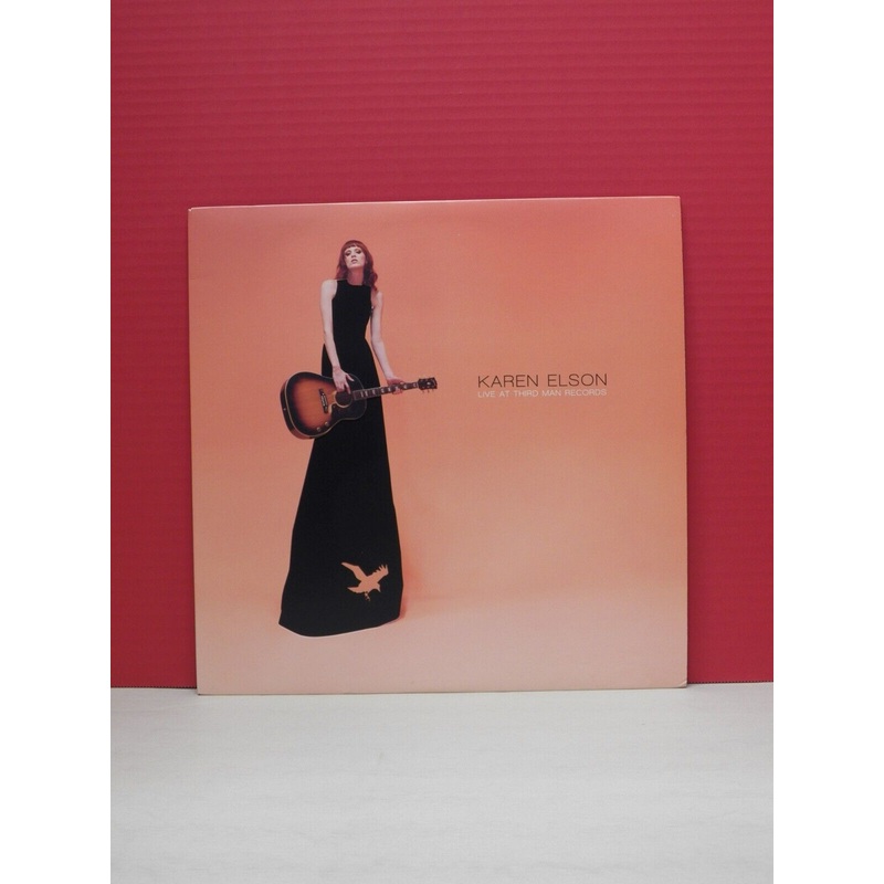 12" LP M- Karen Elson Live At Third Man Records 2012 Third Man Ltd Ed Colored