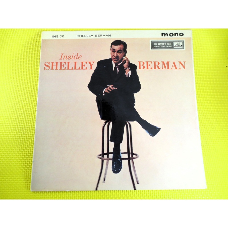 SHELLEY BERMAN Lp, COMEDY Record, Shelley Berman Album, Shelley Berman Vinyl, Comedy Records, Comedy Albums, Vintage Records, 1958 Records