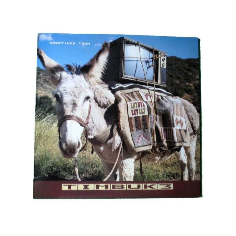 TIMBUK 3, "GREETINGS From", 1986 Record, Vintage Rock Album