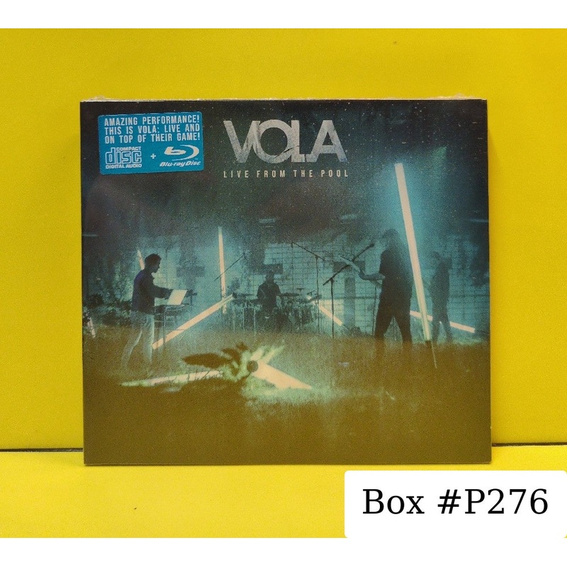 VOLA - Live From The Pool - 2022 - M76712 - New - Sealed - CDs - CD/Blu-ray Set - Netherlands Import