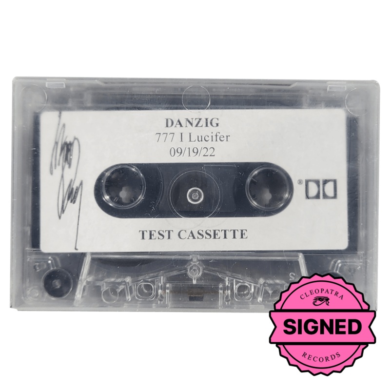 Danzig 777: I Luciferi (Cassette Test Pressing - Signed by Glenn Danzig)