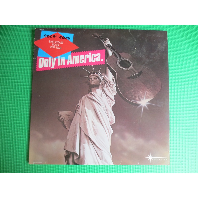 ONLY in AMERICA, Vintage East Coast Rock Compilation, Vintage Album, 1981 Record, Vinyl Lp