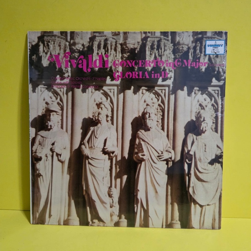Vivaldi, Chamber Music Orchestra Of Naples, Emanuele Di Pireira - Concerto In C Major / Gloria In D - SUM 5069 - New - Sealed - Vinyl