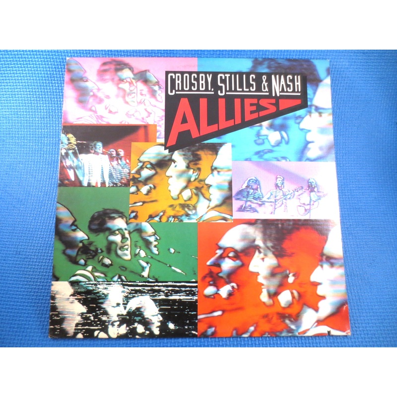 CROSBY STILLS and NASH, Allies, Vintage Album, 1983 Record, Vinyl Lp