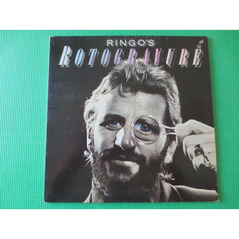 RINGO STARR, ROTOGRAVURE, Beatles, Vintage Album, 1976 Record, Vinyl Lp