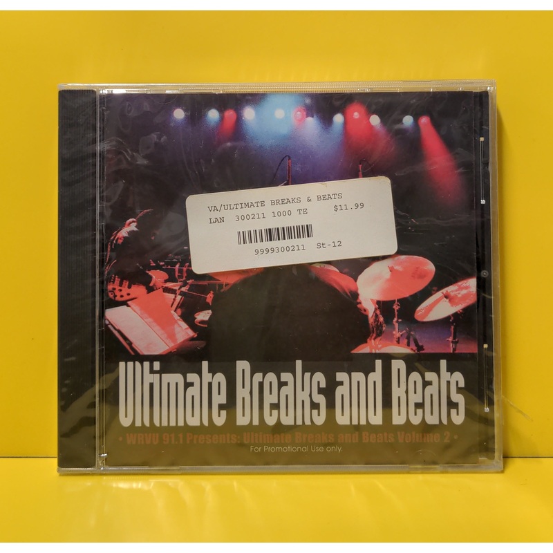 WRVU 91.1 - Ultimate Breaks And Beats (Volume 2) - 2000 - New - Sealed - CDs