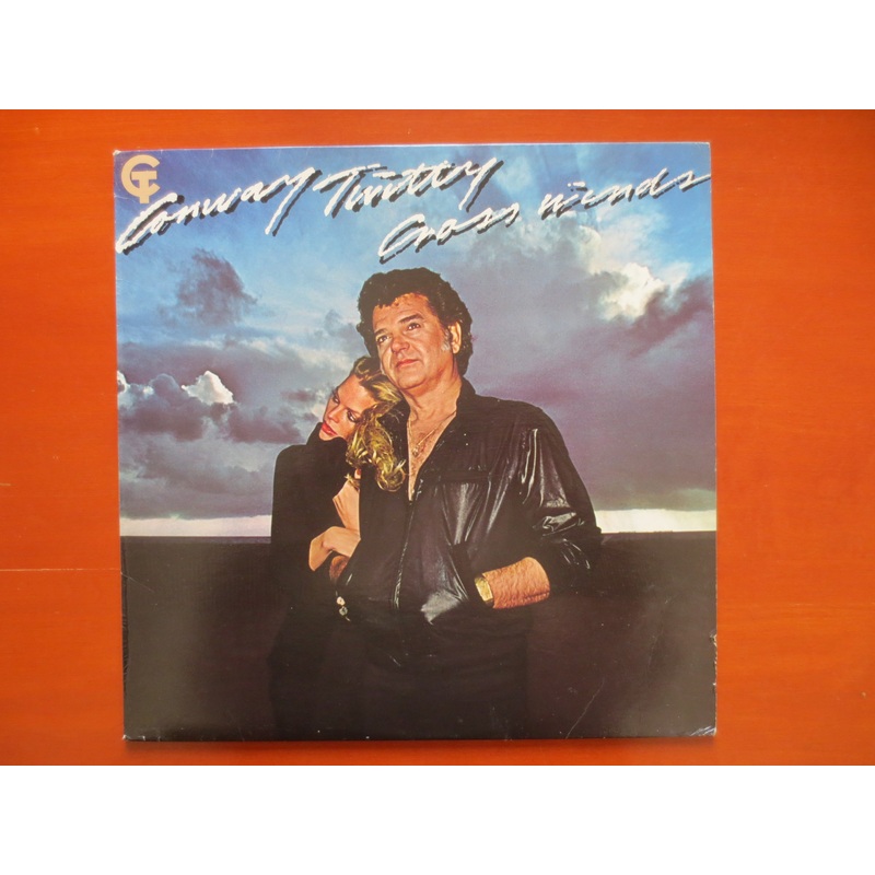 CONWAY TWITTY, Cross Winds, Vintage Album, 1979 Record, Vinyl Lp