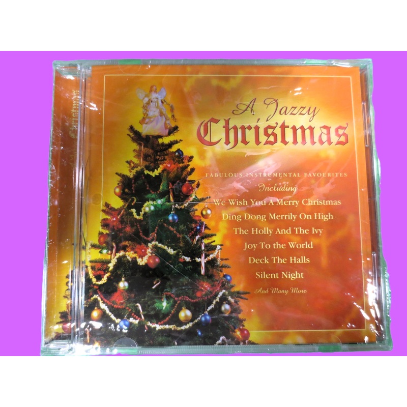A JAZZY CHRISTMAS, Factory SEALED Cd: Instrumental Holiday Favorites, Christmas Music