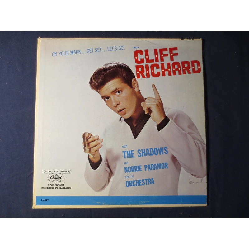 CLIFF RICHARD Record, On Your Mark, Cliff Richard Album, Cliff Richard Vinyl, Cliff Richard Lp, Vintage Vinyl, 1963 Records