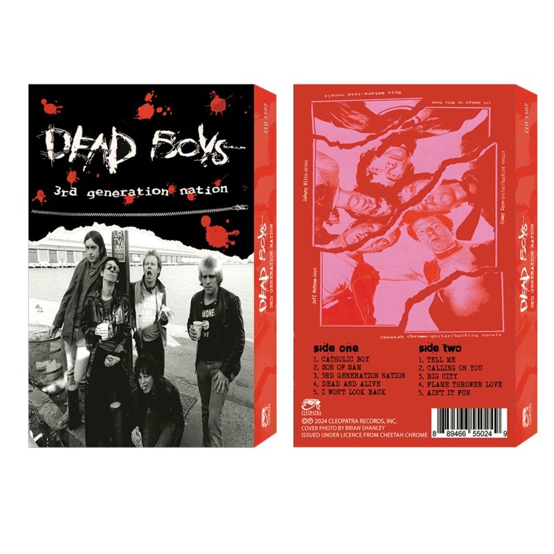 Dead Boys - 3rd Generation Nation (Cassette)
