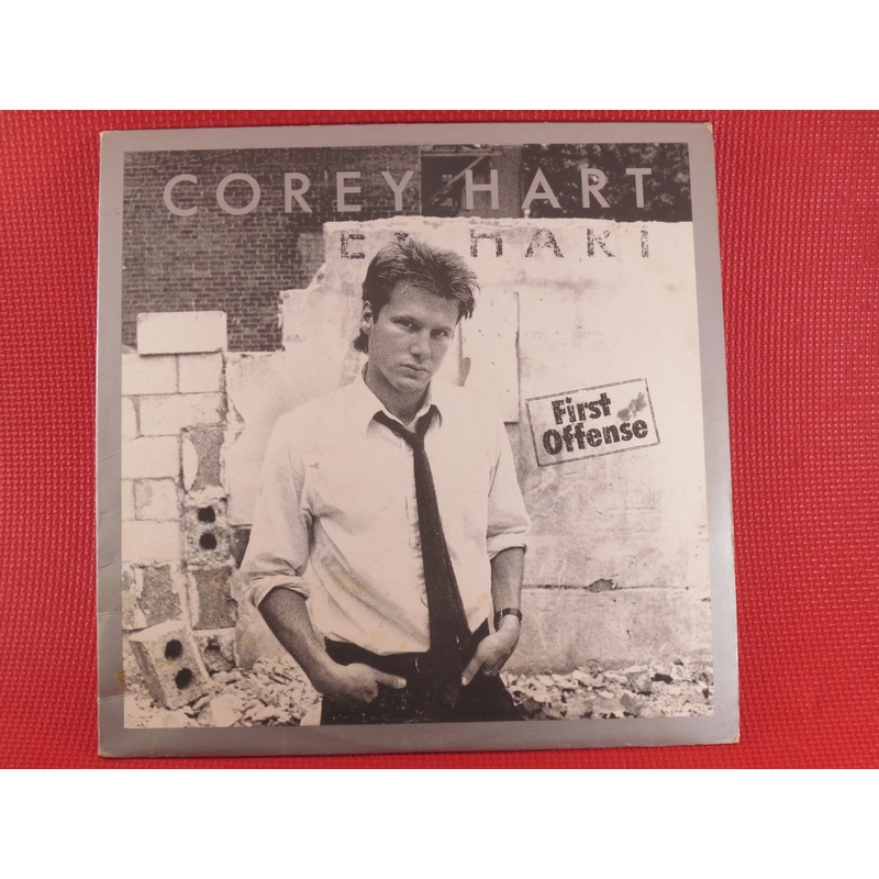 COREY HART, First Offense, Vintage Album, 1983 Record, Vinyl Lp