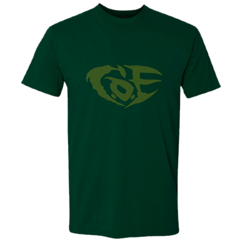 Course Of Empire - COE Green Logo Tee