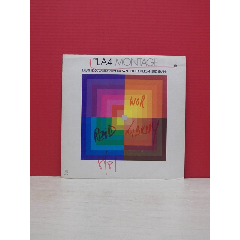 12" LP VG++/EX The LA4 Montage 1981 Concord Jazz CJ-156
