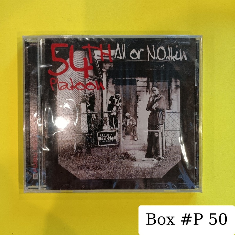 54th Platoon - All Or Nothin' - 2003 - FBE-CD-9001 - New - Sealed - CDs