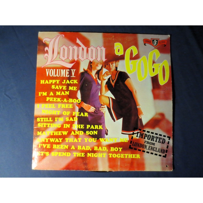 LONDON aGoGo, Volume V, Pop Records, Vintage Vinyl, Record Vinyl, Records, Vinyl Records, Vinyl Albums, Vinyl, 1970 Records