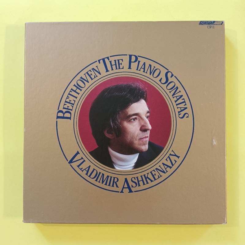 Vladimir Ashkenazy - Beethoven The Piano Sonatas 12 LP Box Set - 1981 - CSP-11 - Used - NM - Vinyl