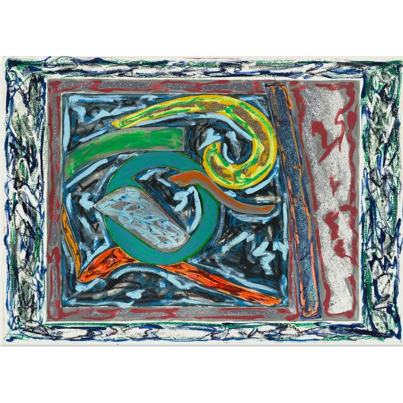 Frank Stella - Untitled A (Exotic Bird Series) - 1980 - Art