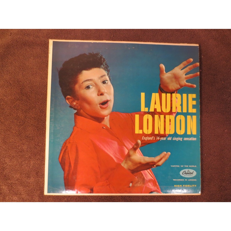 LAURIE LONDON Record, DEBUT Record, Laurie London Album, Laurie London Vinyl, Laurie London Lp, Vintage Pop, 1958 Records