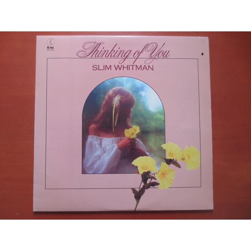 SLIM WHITMAN, Thinking of You, Vintage Album, 1981 Record, Vinyl Lp