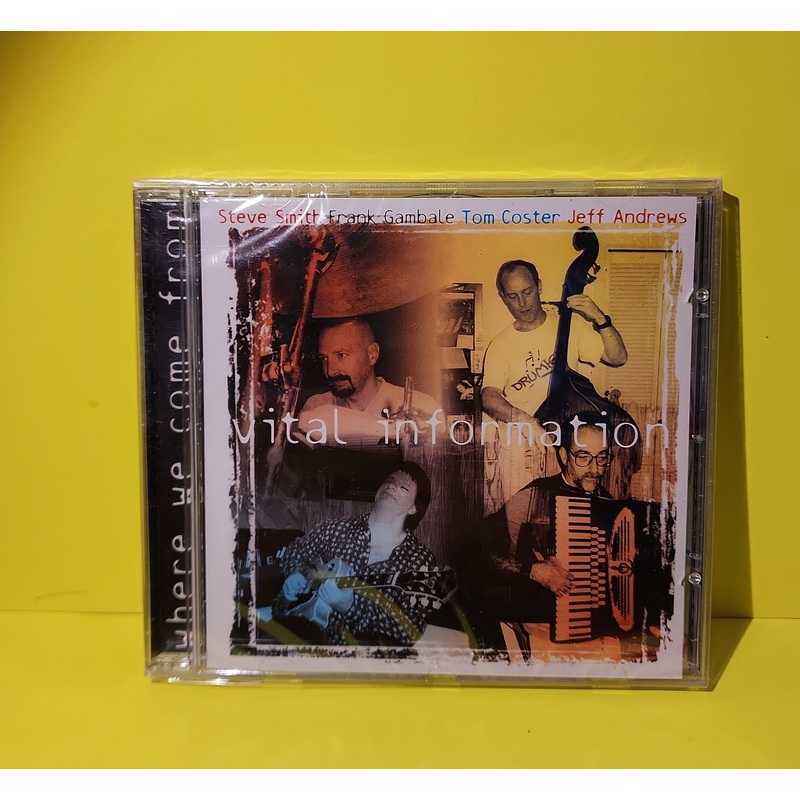 Vital Information - Where We Came From - 1988 - INT 3218 2 New - Sealed - CDs