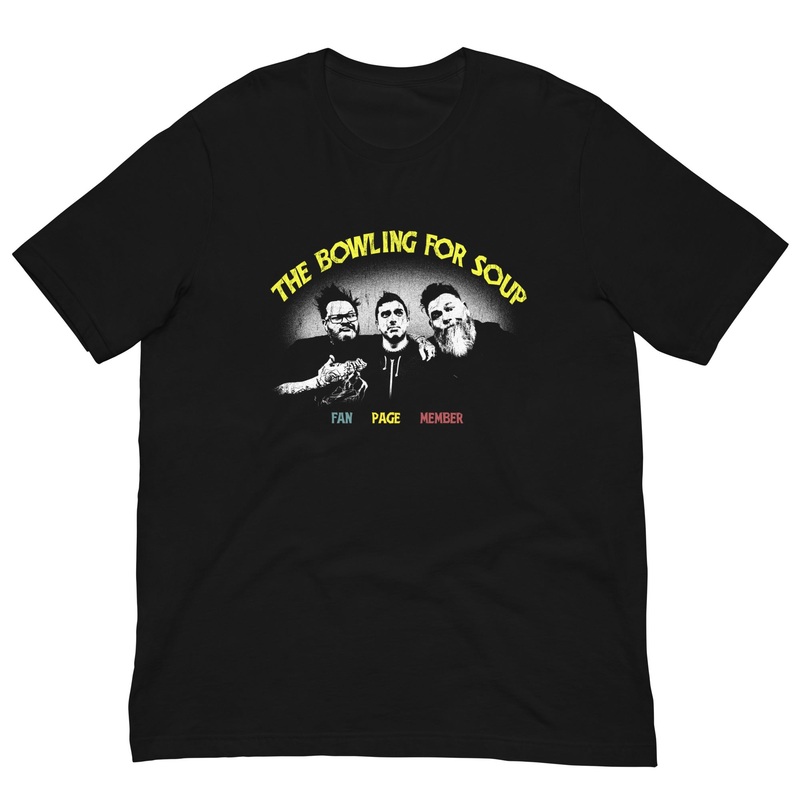 Bowling For Soup - Three Stooges 2025 Fan Page Tee