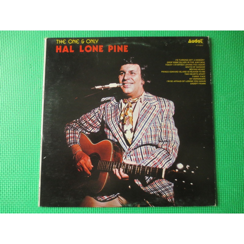 HAL LONE PINE, The One and Only, Vintage Vinyl, Record Vinyl, Record, Vinyl Record, Vinyl, Country Record, Lp, 1973 Records