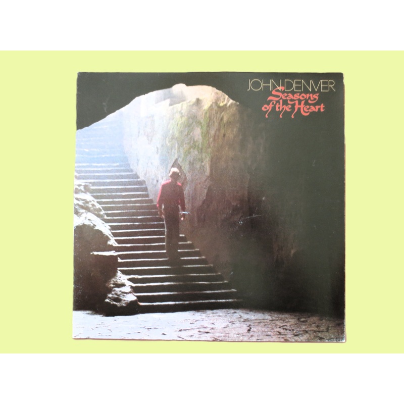 JOHN DENVER, Seasons of the HEART, Vintage Album, 1982 Record, Vinyl Lp